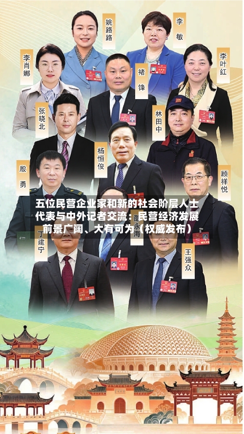 五位民营企业家和新的社会阶层人士代表与中外记者交流：民营经济发展前景广阔、大有可为（权威发布）-第2张图片