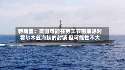 特朗普：美国可能在劳工节前解除对霍尔木兹海峡的封锁 但可能性不大
