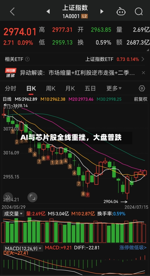 AI与芯片股全线重挫，大盘普跌-第2张图片