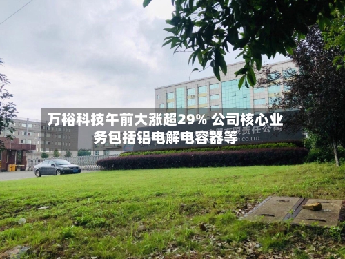 万裕科技午前大涨超29% 公司核心业务包括铝电解电容器等