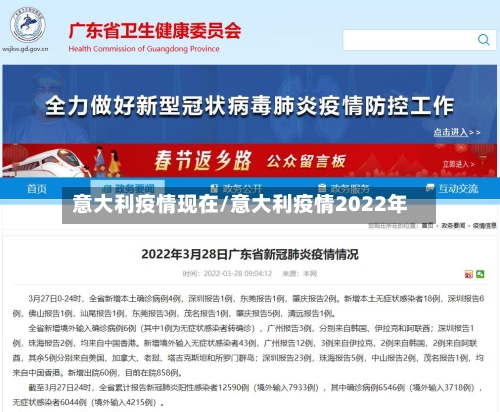意大利疫情现在/意大利疫情2022年