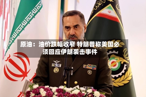 原油：油价跌幅收窄 特朗普称美国必须回应伊朗袭击事件