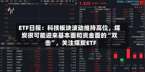 ETF日报：科技板块波动维持高位	，煤炭很可能迎来基本面和资金面的“双击”，关注煤炭ETF-第2张图片