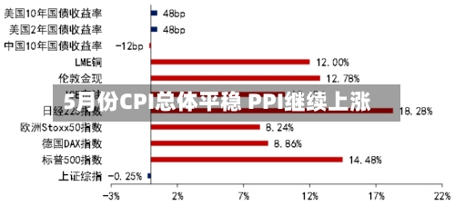 5月份CPI总体平稳 PPI继续上涨