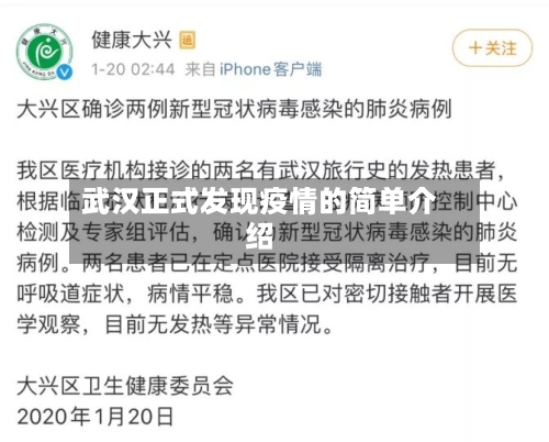 武汉正式发现疫情的简单介绍