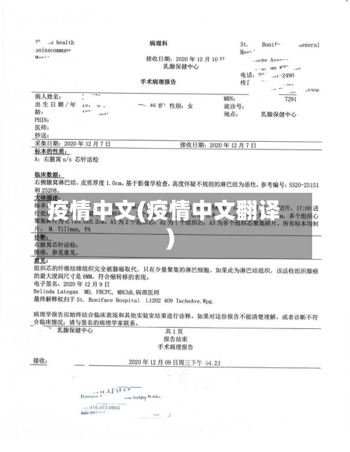 疫情中文(疫情中文翻译)
