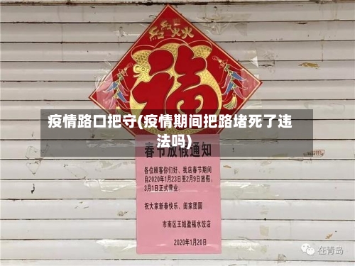 疫情路口把守(疫情期间把路堵死了违法吗)-第2张图片