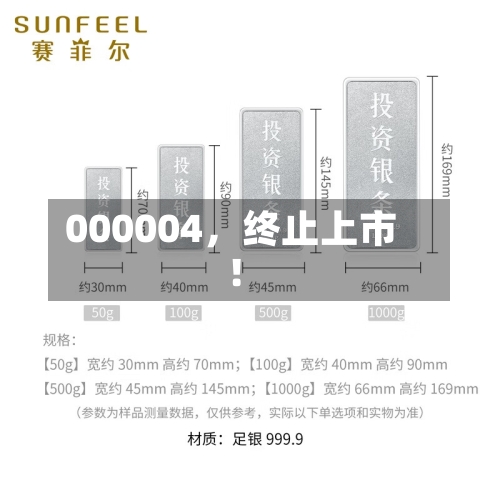 000004	，终止上市！-第2张图片
