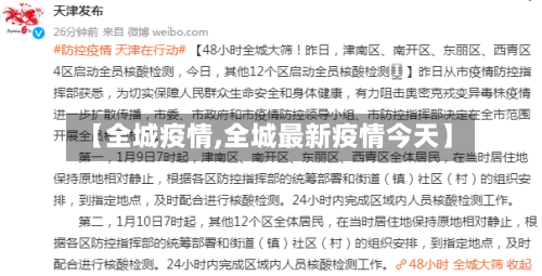 【全城疫情,全城最新疫情今天】-第2张图片