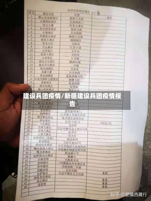建设兵团疫情/新疆建设兵团疫情报告-第3张图片