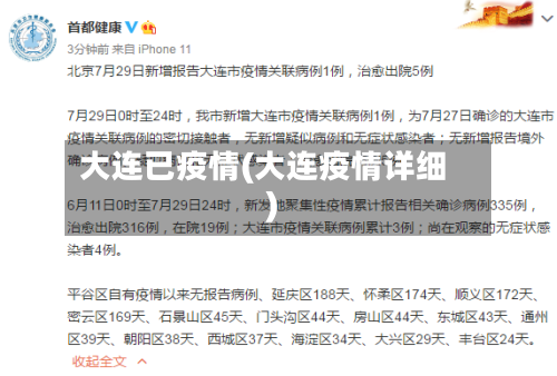 大连已疫情(大连疫情详细)-第2张图片