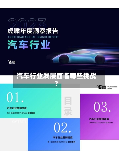 汽车行业发展面临哪些挑战？