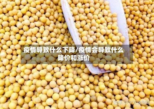 疫情导致什么下降/疫情会导致什么降价和涨价