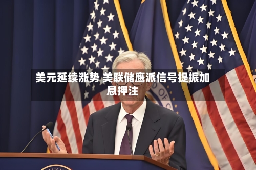 美元延续涨势 美联储鹰派信号提振加息押注-第3张图片