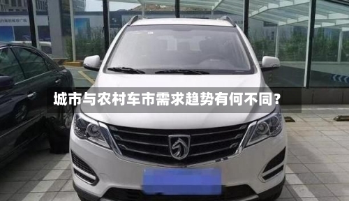 城市与农村车市需求趋势有何不同？-第2张图片
