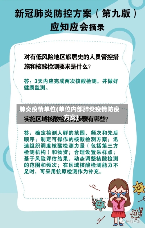 肺炎疫情单位(单位内部肺炎疫情防疫方案)