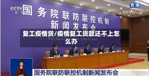 复工疫情贷/疫情复工贷款还不上怎么办