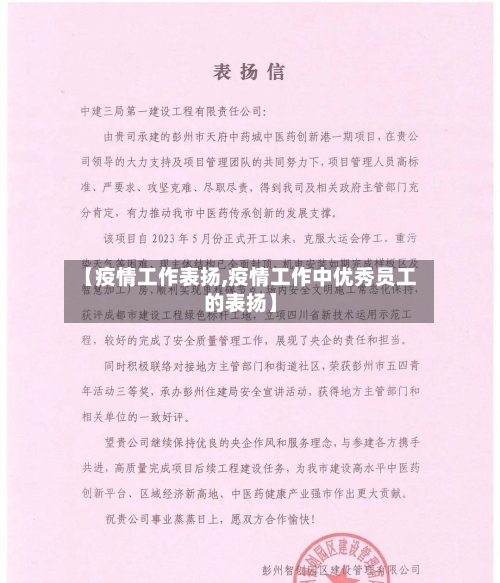 【疫情工作表扬,疫情工作中优秀员工的表扬】-第2张图片