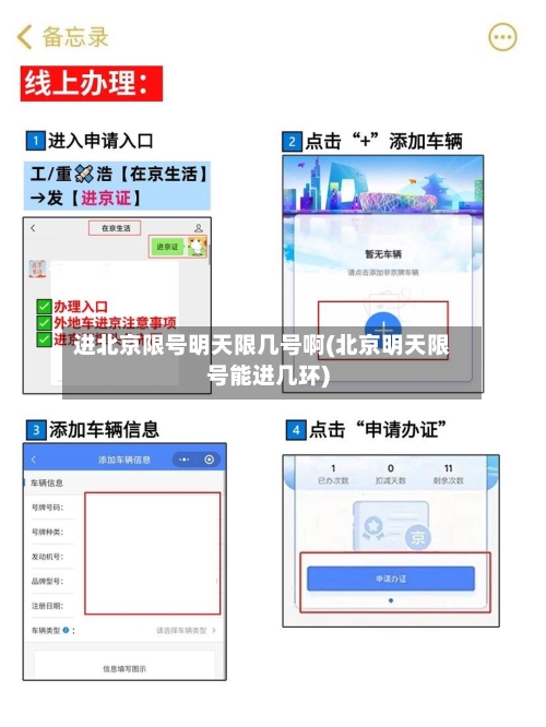 进北京限号明天限几号啊(北京明天限号能进几环)-第2张图片