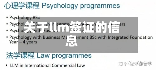 关于llm签证的信息-第2张图片