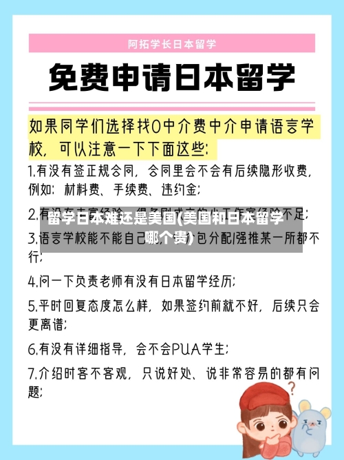 留学日本难还是美国(美国和日本留学哪个贵)-第2张图片