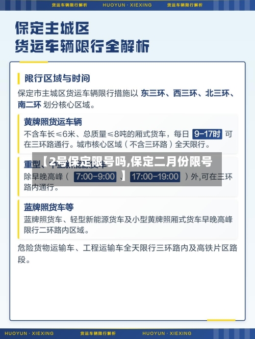 【2号保定限号吗,保定二月份限号】