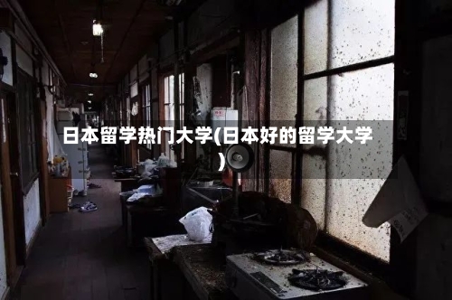 日本留学热门大学(日本好的留学大学)