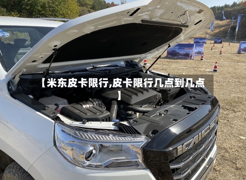 【米东皮卡限行,皮卡限行几点到几点】-第2张图片
