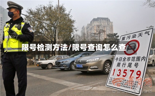 限号检测方法/限号查询怎么查-第2张图片